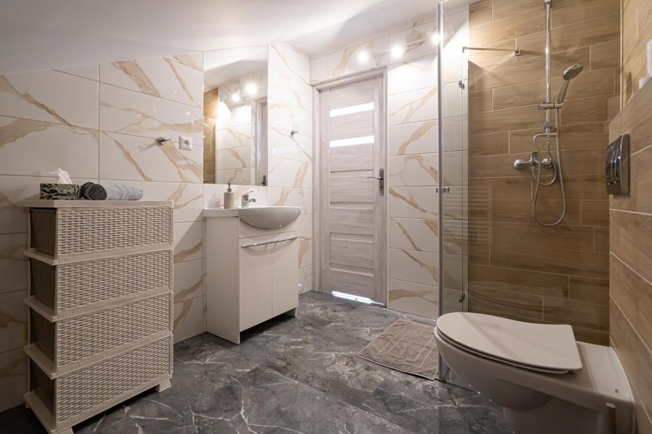 אוגוסטוב City Center Apartments Lofty Z Klimatyzacja מראה חיצוני תמונה