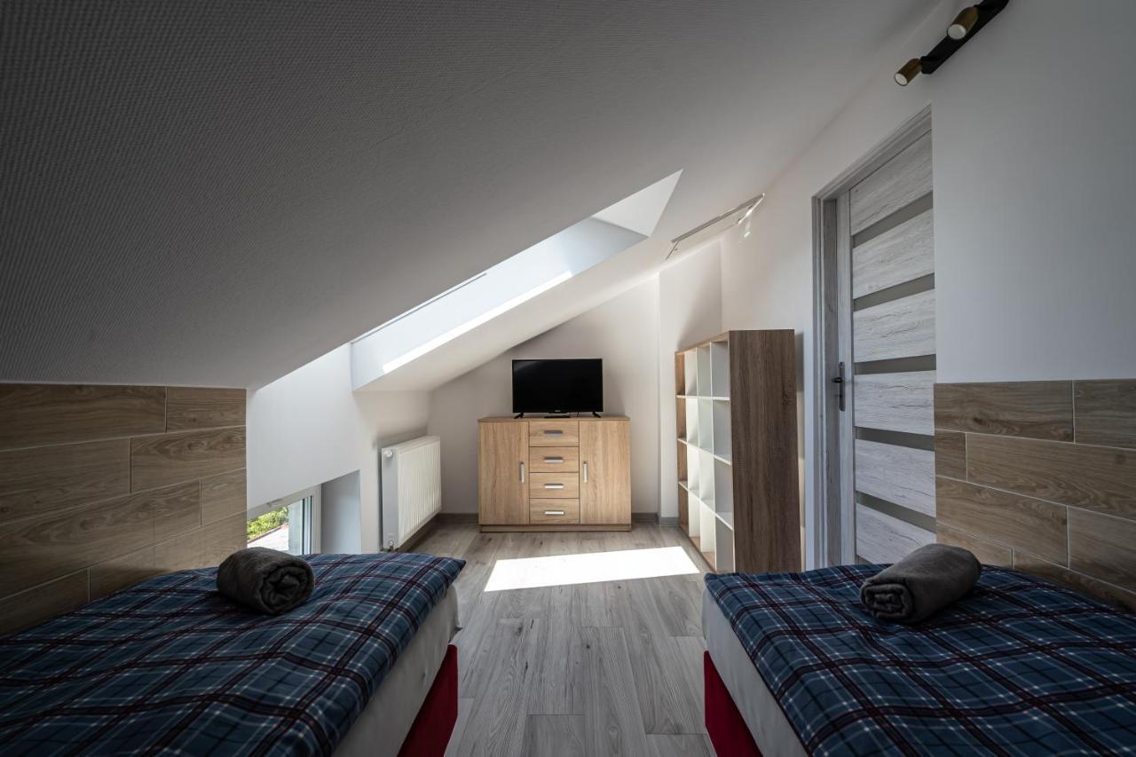 אוגוסטוב City Center Apartments Lofty Z Klimatyzacja מראה חיצוני תמונה